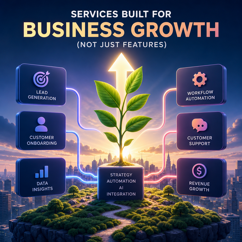 Services Built for Business Growth (Not Just Features)