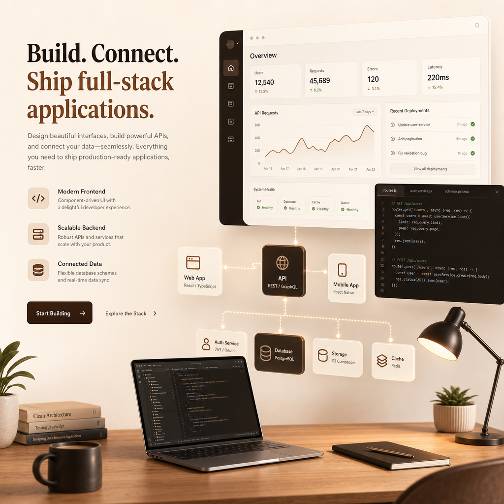 Full Stack Development Services visual 1